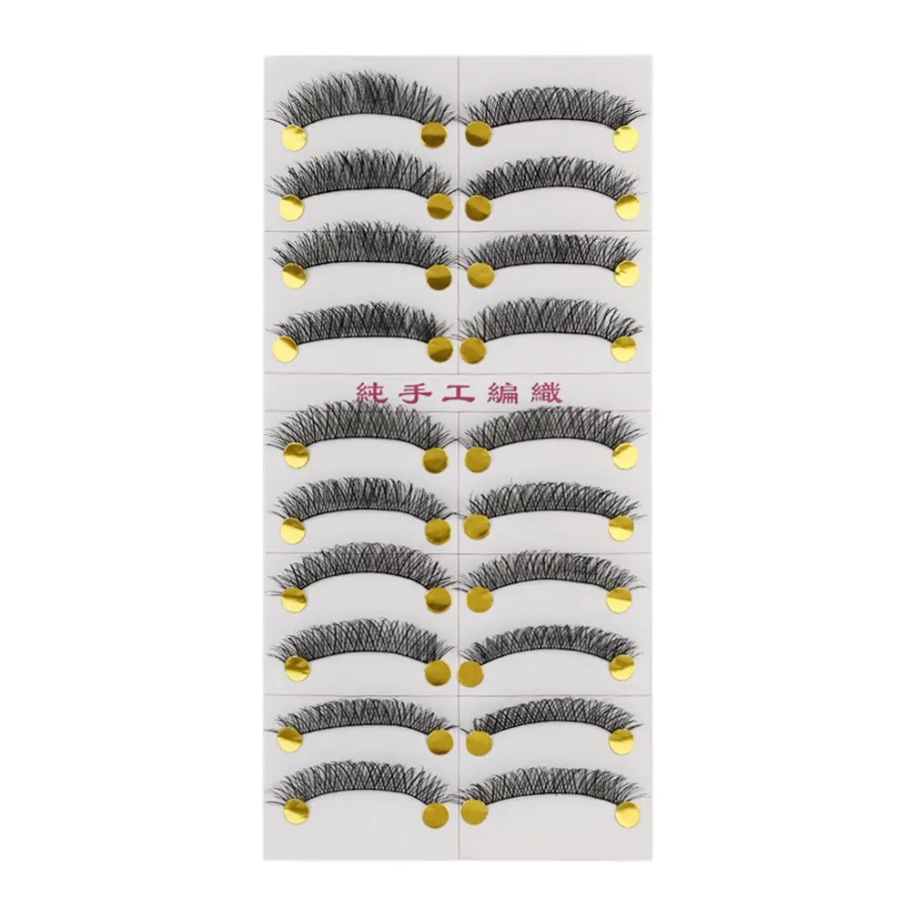 Hot Sale Handmade False Eyelash Janpanese Style Pure Manual Long Thick Messy 10 Pairs Popular Beauty Makeup Tool
Hot Sale Handmade False Eyelash Janpanese Style Pure Manual Long Thick Messy 10 Pairs Popular Beauty Makeup Tool