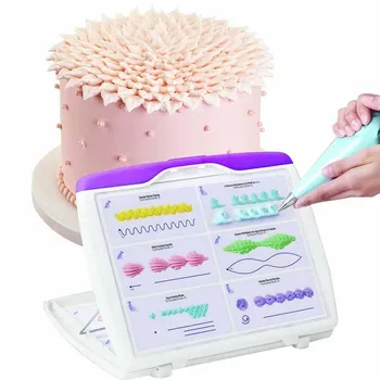 New DIY Cake Icing Piping Board Practice Drawing Board Template Paper Decor Practice Template Paste Fondant Decorating Cake Mold
New DIY Cake Icing Piping Board Practice Drawing Board Template Paper Decor Practice Template Paste Fondant Decorating Cake Mold