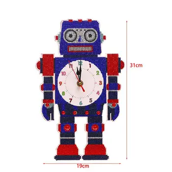 5D Diamond Painting Cartoon Clock Embroidery Kit Round Rhinestone Painting H55E
5D Diamond Painting Cartoon Clock Embroidery Kit Round Rhinestone Painting H55E