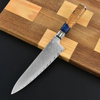 Damascus Kitchen Knife Chef Knife 67 layers Stainless Steel Meat Cleaver Slicer Slicing Utility Knives Tool Cooking Cutter
Damascus Kitchen Knife Chef Knife 67 layers Stainless Steel Meat Cleaver Slicer Slicing Utility Knives Tool Cooking Cutter