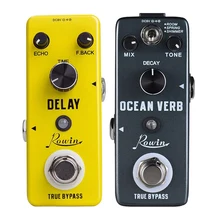 Ocean Verb Digital Reverb Guitar Effect Pedal 3 Modes Room/ Spring/ Shimmer Aluminum Alloy Shell True Bypass & Analo
Ocean Verb Digital Reverb Guitar Effect Pedal 3 Modes Room/ Spring/ Shimmer Aluminum Alloy Shell True Bypass & Analo