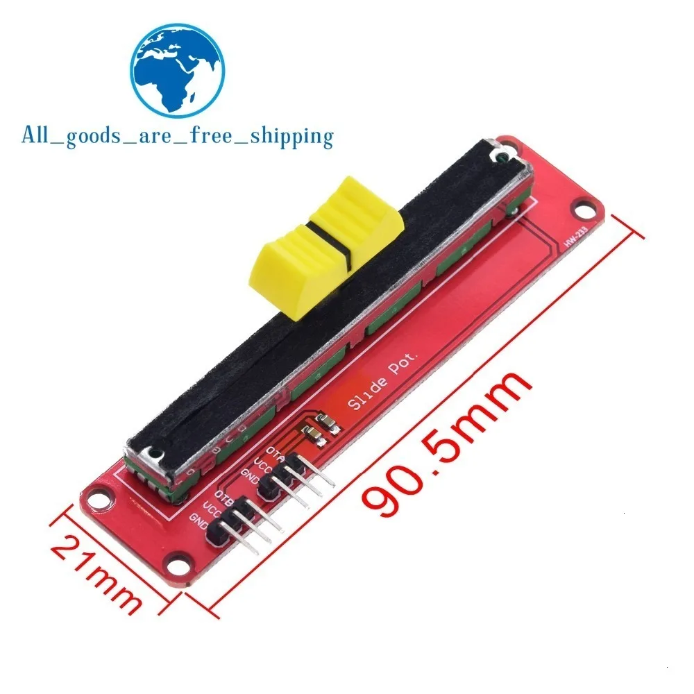 Slide Potentiometer 10K Linear Module Dual Output for Arduino AVR Electronic Block