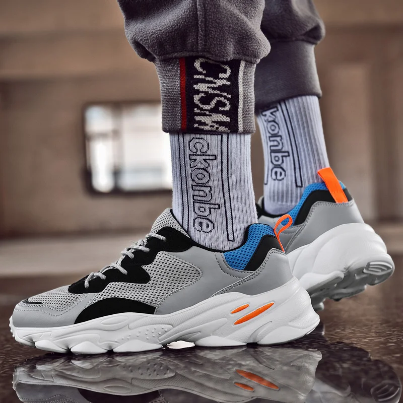 Krasovki Men's Casual Shoes Fashion High-top Male Sneakers Tenis Masculino Adulto Sport Footwears Breathable Shoes Plus Size 46
Krasovki Men's Casual Shoes Fashion High-top Male Sneakers Tenis Masculino Adulto Sport Footwears Breathable Shoes Plus Size 46