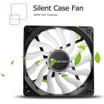 JONSBO 12020 PC Case Fan 120mm Silent Computer Chassis Fan CPU Cooler Fan 4Pin 3Pin Desktop PC Case Replace CPU Cooling Fan Hot 
JONSBO 12020 PC Case Fan 120mm Silent Computer Chassis Fan CPU Cooler Fan 4Pin 3Pin Desktop PC Case Replace CPU Cooling Fan Hot