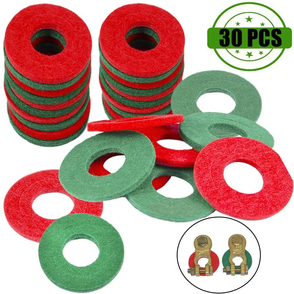 30pcs/set Battery Terminal Anti Corrosion Fiber Washers Battery Terminal Protector Pads Anti-corrosion Washers
30pcs/set Battery Terminal Anti Corrosion Fiber Washers Battery Terminal Protector Pads Anti-corrosion Washers