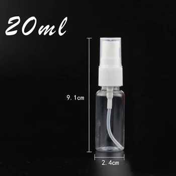20Pcs Transparent Empty Spray Bottles 20ml Plastic Mini Perfume Refillable Container Empty Cosmetic Containers drop shipping
20Pcs Transparent Empty Spray Bottles 20ml Plastic Mini Perfume Refillable Container Empty Cosmetic Containers drop shipping