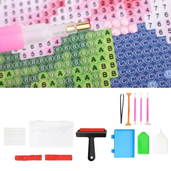 22pcs Drill Painting Tool Kit DIY Accessories Set Roller Storage Box Tweezers Label Sticker for Adult Kid DIY Use Dropshipping
22pcs Drill Painting Tool Kit DIY Accessories Set Roller Storage Box Tweezers Label Sticker for Adult Kid DIY Use Dropshipping