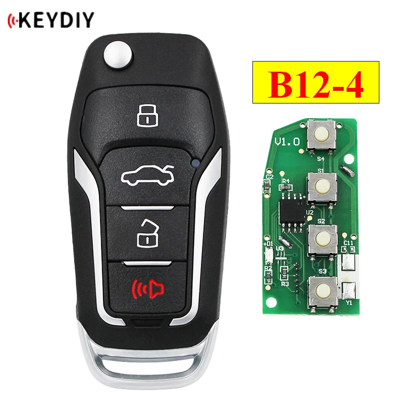 KEYDIY B series B12-4 4 button universal KD remote control for KD200 KD900 KD900+ URG200 KD-X2 mini KD for Ford style
KEYDIY B series B12-4 4 button universal KD remote control for KD200 KD900 KD900+ URG200 KD-X2 mini KD for Ford style