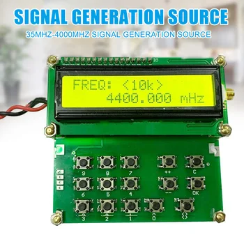 RF Signal Generator 35MHz-4000MH Signal Source VFO HXY Variable-Frequency Oscillator Signal Generator Digital LCD display QP2
RF Signal Generator 35MHz-4000MH Signal Source VFO HXY Variable-Frequency Oscillator Signal Generator Digital LCD display QP2