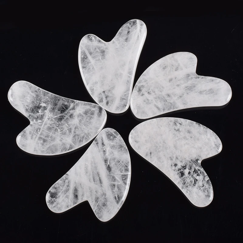 Rock Quartz Gua Sha Scraper Natural Healing Stone Body SPA Health Care Crystal Massager Face Skin Care Facial Massage Tool
Rock Quartz Gua Sha Scraper Natural Healing Stone Body SPA Health Care Crystal Massager Face Skin Care Facial Massage Tool