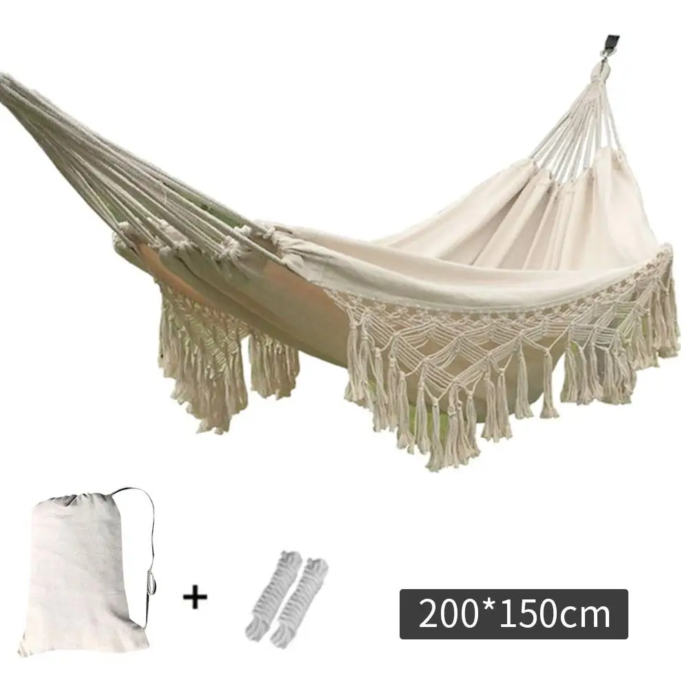 Nordic 2 Person Hammock Boho Large Brazilian Macrame Fringe Double Deluxe Hammock Swing Net Chair Outdoor Indoor Hanging Deco
Nordic 2 Person Hammock Boho Large Brazilian Macrame Fringe Double Deluxe Hammock Swing Net Chair Outdoor Indoor Hanging Deco
