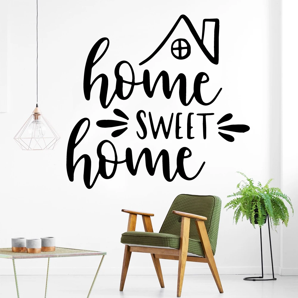Creative Sweet Home Decal Removable Vinyl Poster Decor Living Room Bedroom Removable Removable Decor Wall Murals
Creative Sweet Home Decal Removable Vinyl Poster Decor Living Room Bedroom Removable Removable Decor Wall Murals