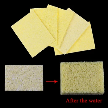 New 10pcs Cleaning Sponge Cleaner Enduring Electric Welding Soldering Iron Soldering Iron Cleaning
New 10pcs Cleaning Sponge Cleaner Enduring Electric Welding Soldering Iron Soldering Iron Cleaning