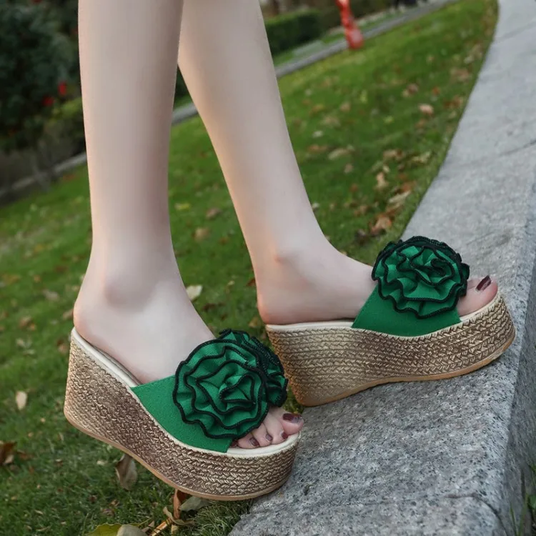 Summer Platform Heel Cloth Sandals Flower Extra High Breathable Sandals Women's Thick Bottomed Ultra-Light WOMEN'S Shoes
Summer Platform Heel Cloth Sandals Flower Extra High Breathable Sandals Women's Thick Bottomed Ultra-Light WOMEN'S Shoes