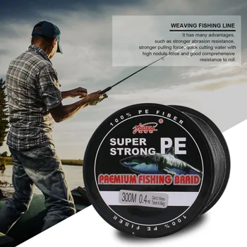 300M PE Braided Fishing Line Multifilament Fishing Line for Carp Fishing Wire for All Fishing
300M PE Braided Fishing Line Multifilament Fishing Line for Carp Fishing Wire for All Fishing