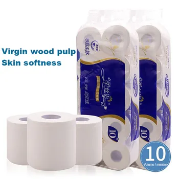 Hollow Coil Paper Toilet 10Roll Towel Log Pulp Restaurant Hotel Household Paper Skin-friendly Paper Silky Smooth Soft Paper
Hollow Coil Paper Toilet 10Roll Towel Log Pulp Restaurant Hotel Household Paper Skin-friendly Paper Silky Smooth Soft Paper