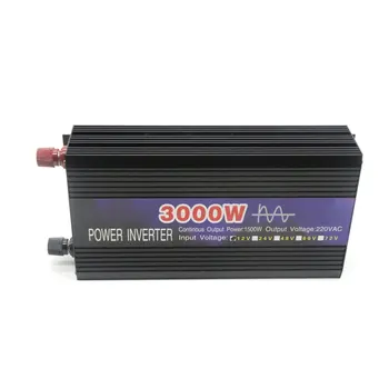 3000W Pure Sine Wave Intelligent String Inverter Dual Digital Display Power Inverter Car Converter Adapter with Dual Fan
3000W Pure Sine Wave Intelligent String Inverter Dual Digital Display Power Inverter Car Converter Adapter with Dual Fan