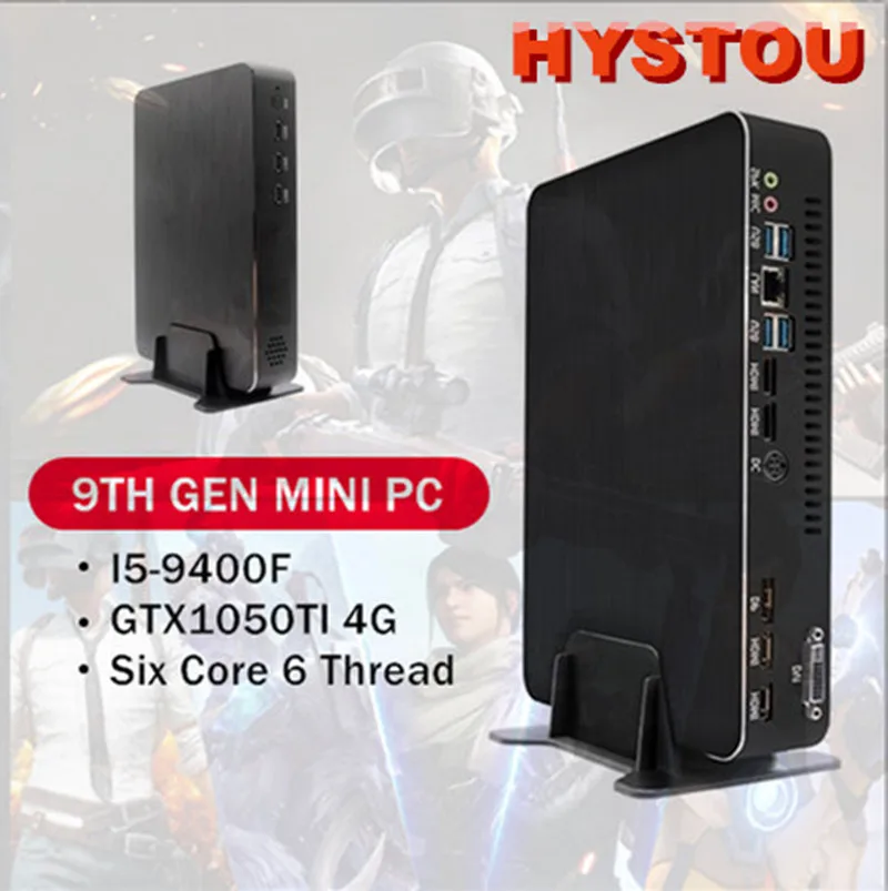 Intel Mini Gaming Computer i3 9100F i5 9400F Gigabyte Nvidia GTX1050TI 4G Windows 10 Desktop Computer 2 HDMI 2.0 1*DP 1*DVI
Intel Mini Gaming Computer i3 9100F i5 9400F Gigabyte Nvidia GTX1050TI 4G Windows 10 Desktop Computer 2 HDMI 2.0 1*DP 1*DVI