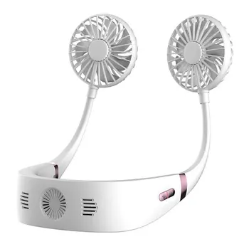Portable Lazy Sports Halter Fan 2 Fans Mini Hanging Neck Fan USB Rechargeable Cover Halter Cooling Fan
Portable Lazy Sports Halter Fan 2 Fans Mini Hanging Neck Fan USB Rechargeable Cover Halter Cooling Fan