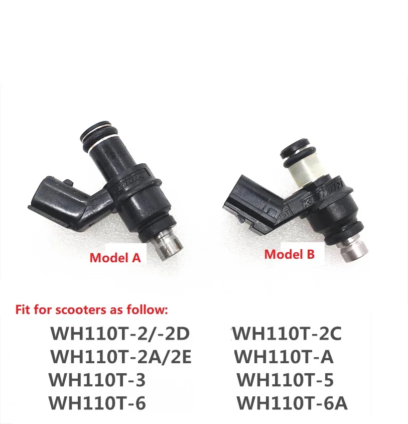 2models Fuel spray nozzle Injector nozzle for Chinese honda LEAD110CC QJ Keeway Motorcycle Kymco WH110T Scooter Spare parts
2models Fuel spray nozzle Injector nozzle for Chinese honda LEAD110CC QJ Keeway Motorcycle Kymco WH110T Scooter Spare parts