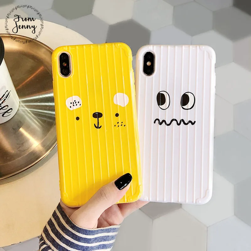 From Jenny Simple cartoon for iPhone x xr xs max 6 6s 7 8 Plus cute solid color mobile phone silicone protection soft shell
From Jenny Simple cartoon for iPhone x xr xs max 6 6s 7 8 Plus cute solid color mobile phone silicone protection soft shell