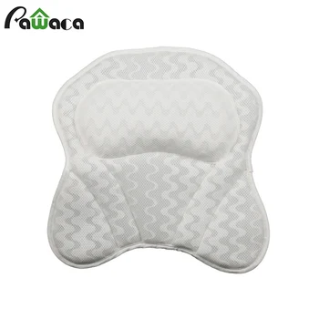 3D Mesh Spa Non-Slip Cushioned Bath Tub Spa Pillow Bathtub Head Rest Pillow with Suction Cups for Neck Back Tub Bathroom Supply
3D Mesh Spa Non-Slip Cushioned Bath Tub Spa Pillow Bathtub Head Rest Pillow with Suction Cups for Neck Back Tub Bathroom Supply