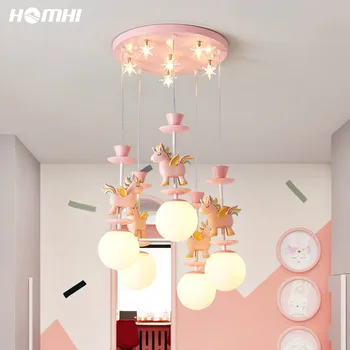 Pink Unicorn girl lustre chambre pendant lights fantasia infantil menina suspension cute luminaire lampadario cameretta bambini 
Pink Unicorn girl lustre chambre pendant lights fantasia infantil menina suspension cute luminaire lampadario cameretta bambini