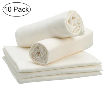 

10 Pcs/Lot Muslin Baby Diaper Inserts Gauze Cotton Cloth Nappy Liners Newborn Infant Toddler Reusable Diapers Nappies