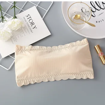 Fashion Women Girls Sexy Lace Padded Tube Tops Bandeau Strapless Seamless Bra Three Hook Underwear 
Fashion Women Girls Sexy Lace Padded Tube Tops Bandeau Strapless Seamless Bra Three Hook Underwear