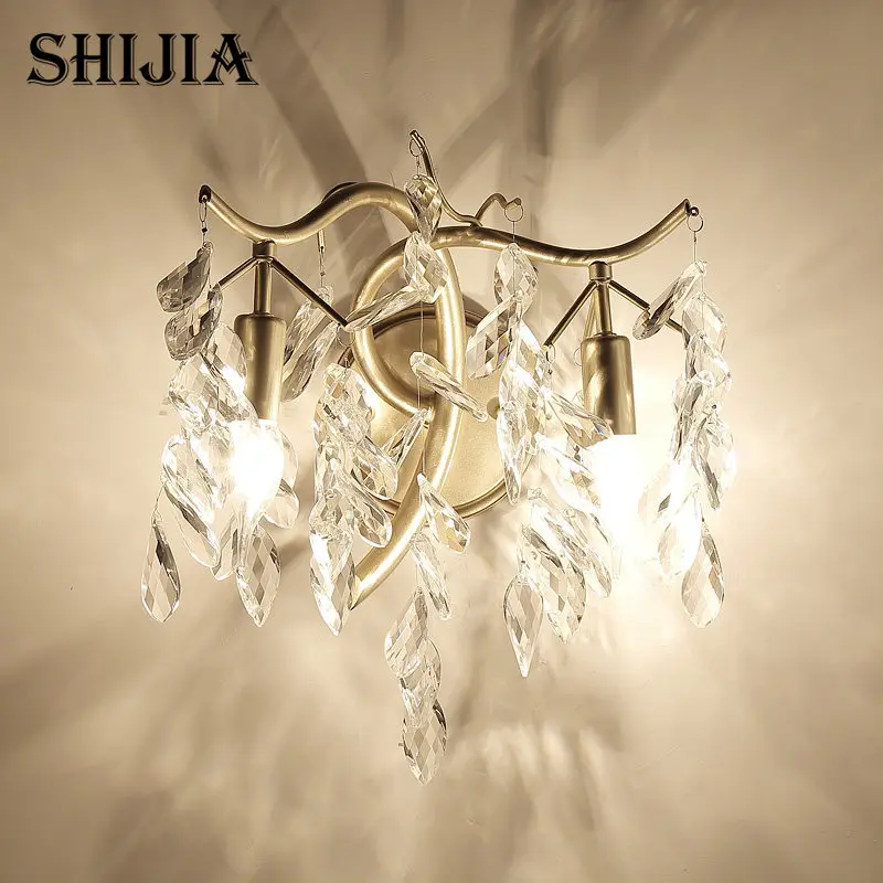 E14 LED Modern K9 Crystal Wall Mounted Lamp Touch On/Off Switch Lighting Fixture Apply to Living Room Bedroom
E14 LED Modern K9 Crystal Wall Mounted Lamp Touch On/Off Switch Lighting Fixture Apply to Living Room Bedroom