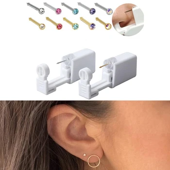 1 Units Disposable Safe Sterile Piercing Unit For Nose Studs Piercing Gun Tool Machine Kit Stud Earring Body Jewelry Easy Used
1 Units Disposable Safe Sterile Piercing Unit For Nose Studs Piercing Gun Tool Machine Kit Stud Earring Body Jewelry Easy Used