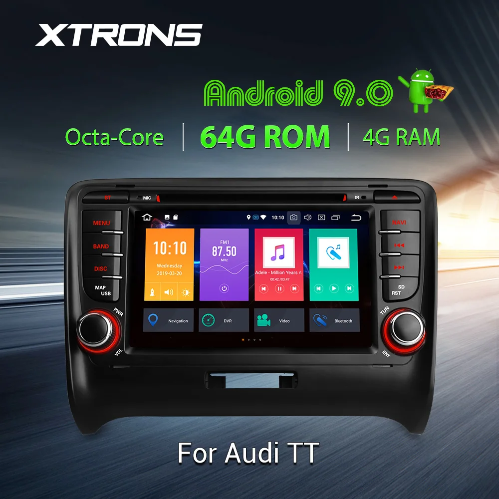 XTRONS Android 9.0 PX5 Octa Core GPS Navigation Radio Car DVD Player OBD for Audi TT MK2 8J 2006 2007 2008 2009 2010 2011 2012
XTRONS Android 9.0 PX5 Octa Core GPS Navigation Radio Car DVD Player OBD for Audi TT MK2 8J 2006 2007 2008 2009 2010 2011 2012