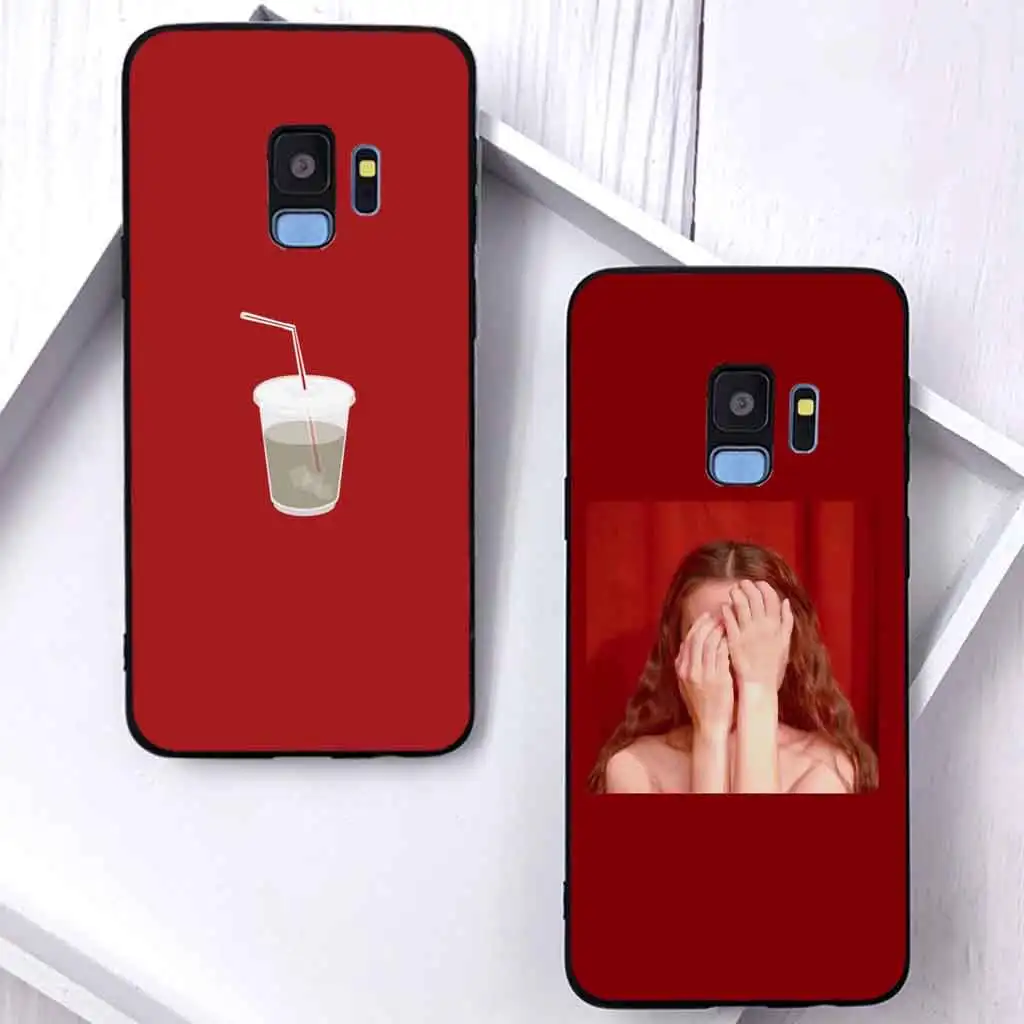 Luxury silicone case for samsung galaxy s9plus s7 edge s8 s9 plus s10 lite note 8 note9 funny red anti-fall cover coque
Luxury silicone case for samsung galaxy s9plus s7 edge s8 s9 plus s10 lite note 8 note9 funny red anti-fall cover coque