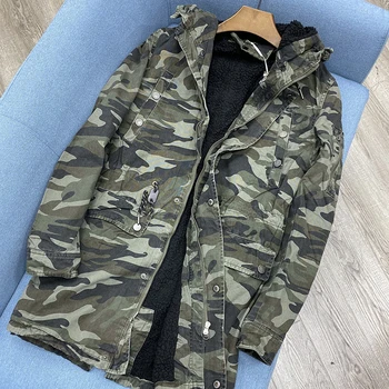 Winter hooded zipper jacket long sections thick wool liner Men cotton padded jacket coat ropa jas abrigo casaco parka mont
Winter hooded zipper jacket long sections thick wool liner Men cotton padded jacket coat ropa jas abrigo casaco parka mont