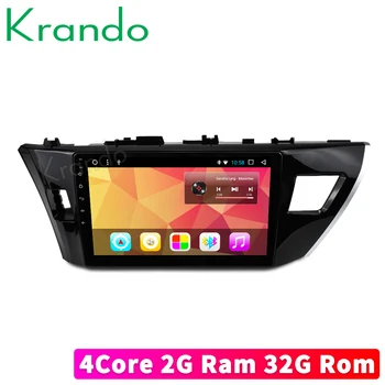 Krando Android 8.1 10.1" car radio player for Toyota Corolla 2014-2016 navigation gps multimedia system
Krando Android 8.1 10.1" car radio player for Toyota Corolla 2014-2016 navigation gps multimedia system