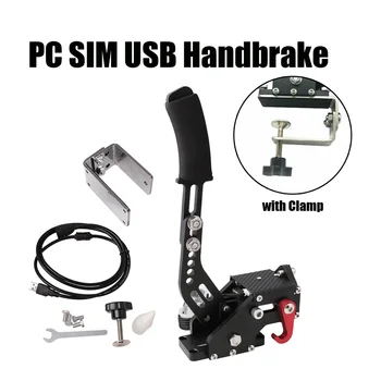 14 Bit PC SIM USB Handbrake with Fixture for Racing Games G25/27/29 T500,Plug and Play Easy to Install
14 Bit PC SIM USB Handbrake with Fixture for Racing Games G25/27/29 T500,Plug and Play Easy to Install