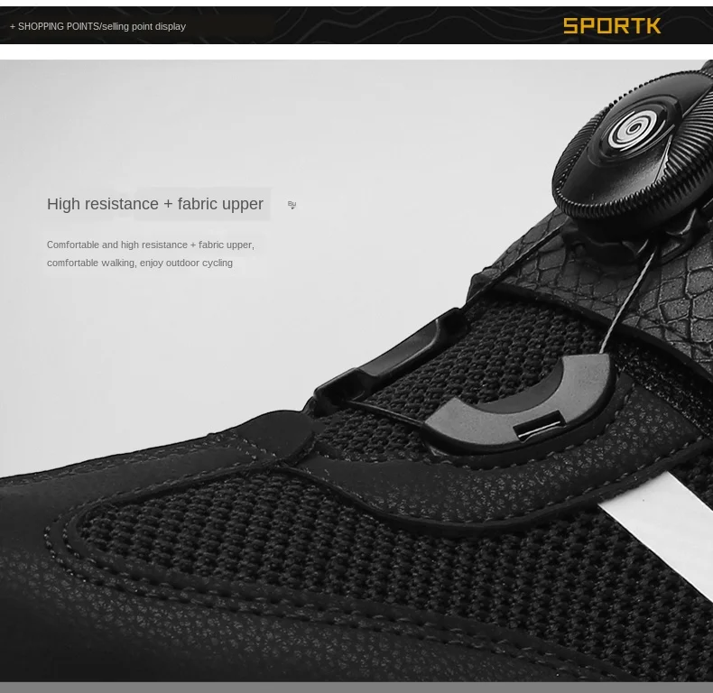 Men Leather Hook Loop Mtb Cycling Shoes Mountain Bike Sapatilha Ciclismo Carretera Zapatillas Hombre Road Spd Shoes Color Change