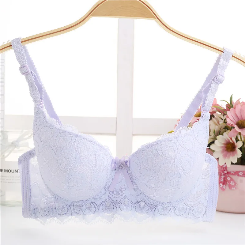 Fashion Push up bra 3/4 Cup Girls Lace Soft Adjusted Thick Bottom Gathered Underwear Ladies Big Size Brassiere Padded bralette
Fashion Push up bra 3/4 Cup Girls Lace Soft Adjusted Thick Bottom Gathered Underwear Ladies Big Size Brassiere Padded bralette