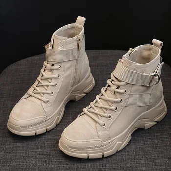 2020 Winter Ankle Boots Women leather sneakers Fashion Lace-up Flat Platform shoes for Women J297
2020 Winter Ankle Boots Women leather sneakers Fashion Lace-up Flat Platform shoes for Women J297