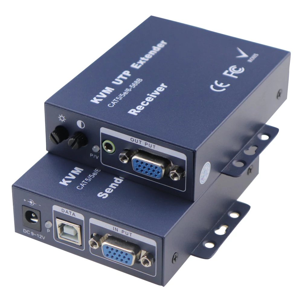 Zeadow 300M VGA KVM удлинитель по CAT5e/6 UTP/FTP кабель до 1000Ft поддержка 1920x1200 @ 60Hz для HDTV PS3 PS4 |