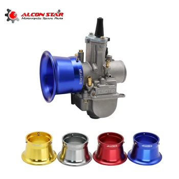 Alconstar- 50mm Motorcycle Carburetor Air Filter Cup The Wind Cup Horn Cup for Keihin OKO KOSO PWK24/26/28/30 PE28/30 CVK26/30
Alconstar- 50mm Motorcycle Carburetor Air Filter Cup The Wind Cup Horn Cup for Keihin OKO KOSO PWK24/26/28/30 PE28/30 CVK26/30