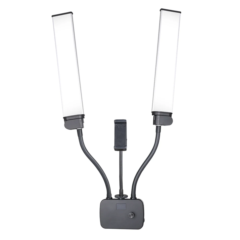 BX-64 45W 2700K-5600K Double Arms Fill LED Light Long Strips LED Light with LCD Sn for Photo Studio Live Broadcast
BX-64 45W 2700K-5600K Double Arms Fill LED Light Long Strips LED Light with LCD Sn for Photo Studio Live Broadcast