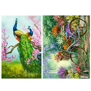 Promotion! 2 Set DIY 5D Diamond Embroidery Painting Cross Stitch Kit Home Decor - Peacock Plum Blossom Green & Bicycle
Promotion! 2 Set DIY 5D Diamond Embroidery Painting Cross Stitch Kit Home Decor - Peacock Plum Blossom Green & Bicycle