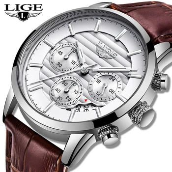 LIGE Watches Top Brand Luxury Relogio Masculino Quartz Watch For Men Sport Chronograph Waterproof Business Wrist Watches Men+Box
LIGE Watches Top Brand Luxury Relogio Masculino Quartz Watch For Men Sport Chronograph Waterproof Business Wrist Watches Men+Box