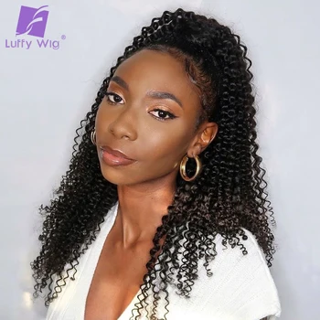 180% 200% Density U Part Wig Remy Brazilian Human Hair Upart Wigs Kinky Glueless Middle Part With Straps For Black Women LUFFY
180% 200% Density U Part Wig Remy Brazilian Human Hair Upart Wigs Kinky Glueless Middle Part With Straps For Black Women LUFFY