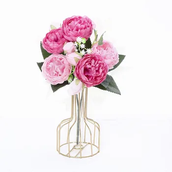 Artificial Flowers Bouquet for Decoration In Vases Fake Flowers Bouquet Wedding Party Decoration Peonies Artificial Bouquet
Artificial Flowers Bouquet for Decoration In Vases Fake Flowers Bouquet Wedding Party Decoration Peonies Artificial Bouquet