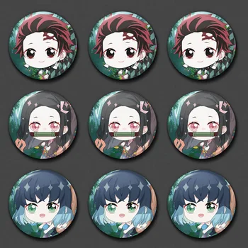Anime Demon Slayer: Kimetsu No Yaiba Kamado Tanjirou Cosplay Bedge Cartoon Collect Backpacks Bags Badges Button Brooch Pins
Anime Demon Slayer: Kimetsu No Yaiba Kamado Tanjirou Cosplay Bedge Cartoon Collect Backpacks Bags Badges Button Brooch Pins