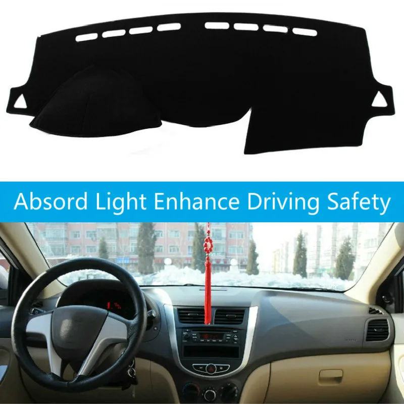 Dashboard Cover for Hyundai Solaris/Accent/Verna 2012 2013-2015-2017 Sun Shade Dash Board Anti-slip Dash Mat Pad Dashmat Cover
Dashboard Cover for Hyundai Solaris/Accent/Verna 2012 2013-2015-2017 Sun Shade Dash Board Anti-slip Dash Mat Pad Dashmat Cover