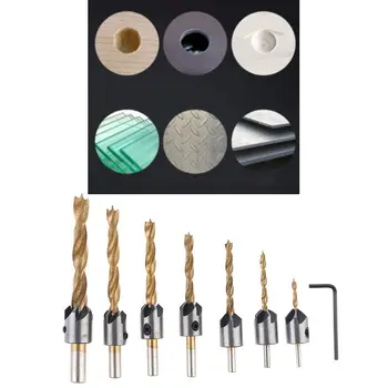 Sink Hole Reaming Woodworking Power Tools Sink Drill Bit End Milling Wood Reamer Carpentry Chamfer 3-10mm Woodwork Chamfer
Sink Hole Reaming Woodworking Power Tools Sink Drill Bit End Milling Wood Reamer Carpentry Chamfer 3-10mm Woodwork Chamfer