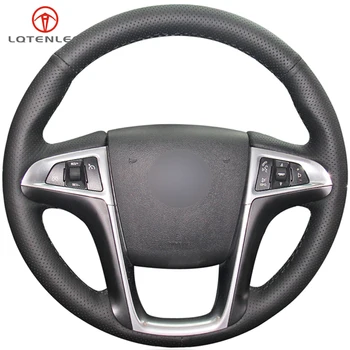 LQTENLEO Black Genuine Leather Car Steering Wheel Cover For Buick Lacrosse 2010-2013 Regal 2011-2013 Chevrolet Equinox 2010-2016
LQTENLEO Black Genuine Leather Car Steering Wheel Cover For Buick Lacrosse 2010-2013 Regal 2011-2013 Chevrolet Equinox 2010-2016